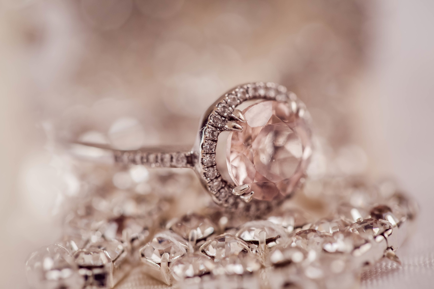 Close up of a Diamond Ring